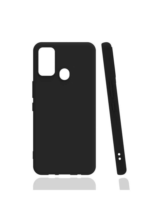 Tecno Spark 7 Kılıf Soft Silikon Kılıf -Zr-Bye + Kablo Koruyucu + Ekran Koruyucu