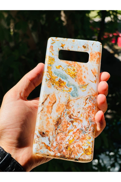 Samsung Galaxy Note 8 Kılıf Desenli Baskılı Silikon