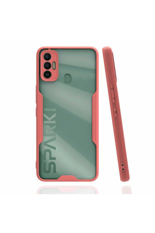 Tecno Spark 7T Kılıf Ultra İnce Buzlu Zr-Parfe