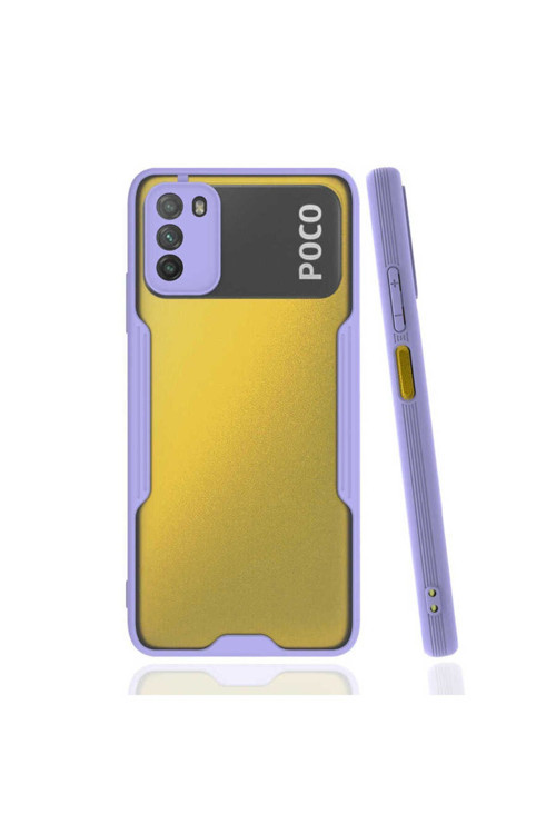 Xiaomi Poco M3 Kılıf Ultra İnce Buzlu Zr-Parfe