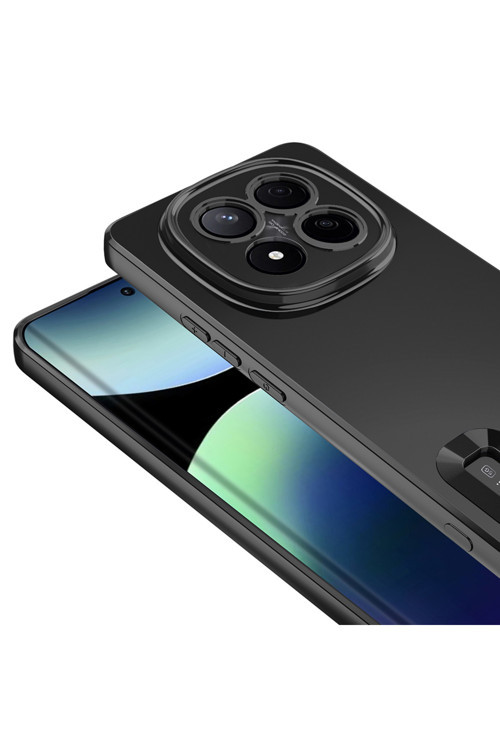 Xiaomi Redmi Note 14 Pro 4G Kılıf Silikon Kenarları Lazer Renkli Zr-Omega