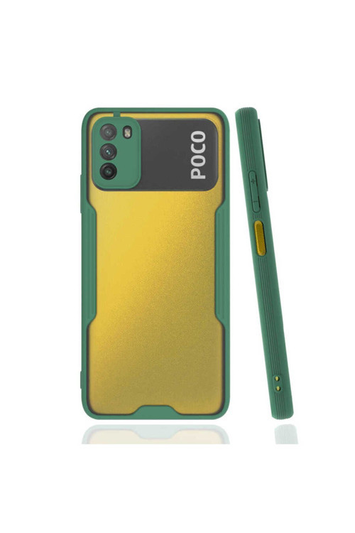 Xiaomi Poco M3 Kılıf Ultra İnce Buzlu Zr-Parfe