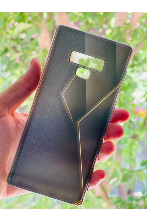 Samsung Galaxy Note 9 Kılıf Desenli Baskılı Silikon (Uyumlu)