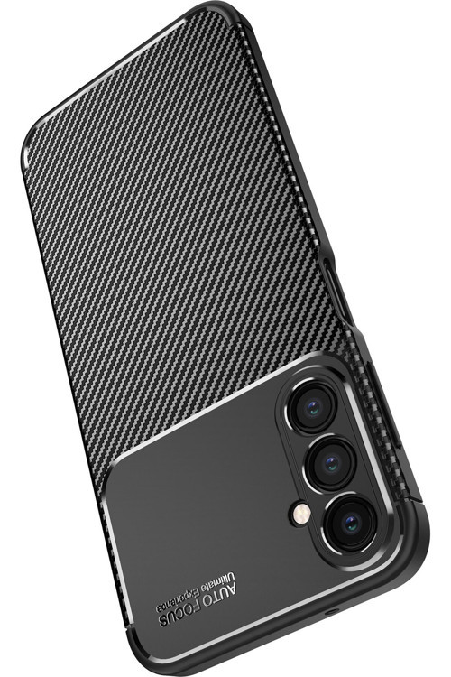Samsung Galaxy M34 5G Kılıf Karbon Görünümlü Silikon Kılıf Zr-Ngro
