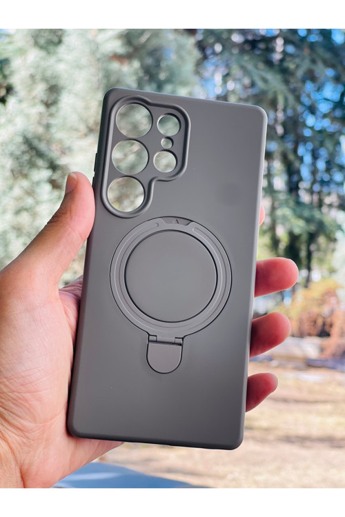 Samsung Galaxy S24 Ultra Kılıf Mgsafe Özellikli Standlı Pastel Renkler Azn-Reggal