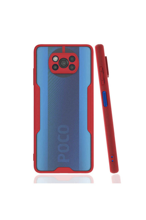Xiaomi Poco X3 Kılıf Ultra İnce Buzlu Zr-Parfe