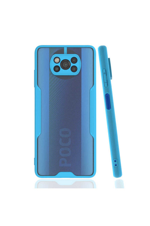 Xiaomi Poco X3 Kılıf Ultra İnce Buzlu Zr-Parfe