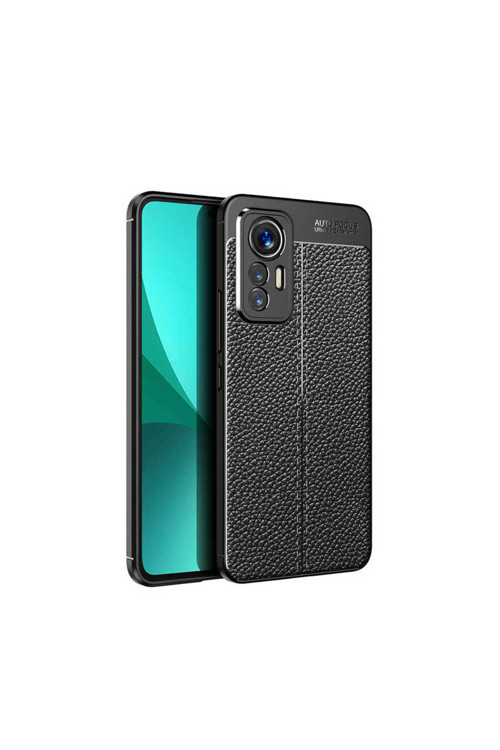 Xiaomi Mi 12 Lite Kılıf Deri Görünümlü Silikon Zr-Niss