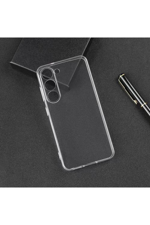 Samsung Galaxy A54 Kılıf Şeffaf Esnek Silikon Kılıf Zr-Süper