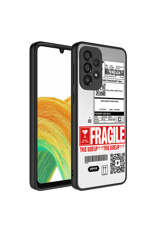Samsung Galaxy A73 5G Kılıf Desenli Kapak Zr-Mirror