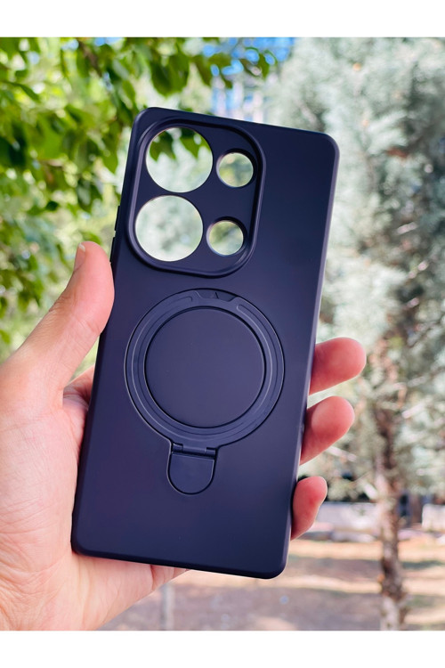 Xiaomi Redmi Note 13 Pro 4G Kılıf Mgsafe Özellikli Standlı Pastel Renkler Azn-Reggal