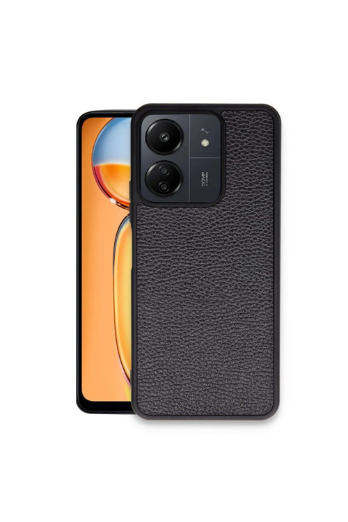 Xiaomi Redmi 13C Kılıf Silikon Deri Kapak Azn-Aras