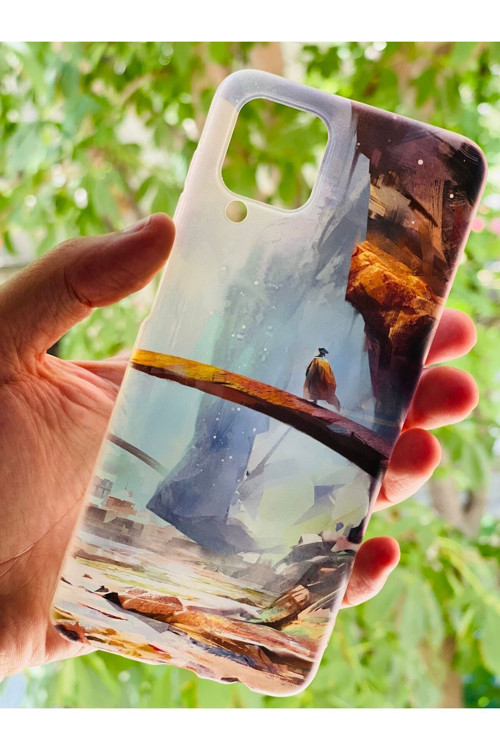 Samsung Galaxy Note A22 / M22 / M32 Kılıf Desenli Baskılı Silikon (Uyumlu)