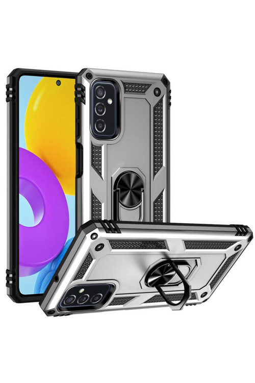 Samsung Galaxy M52 Kılıf Vega Zırh Tank Tam Koruma Kapak + Kablo Koruyucu A++