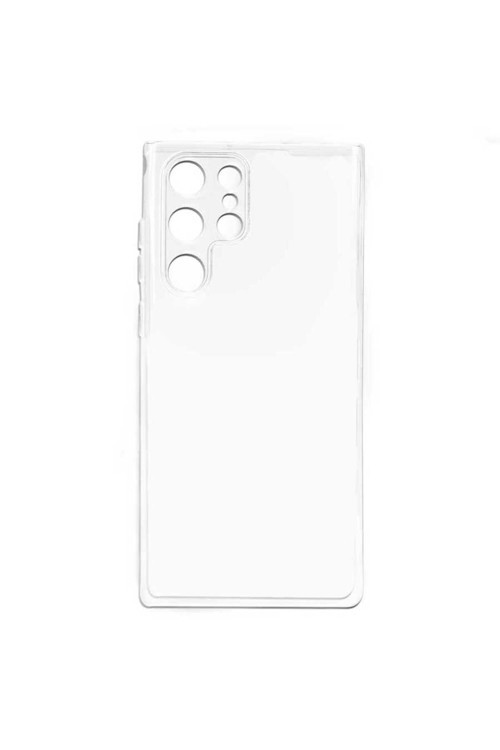 Samsung Galaxy S23 Ultra Uyumlu Kılıf Şeffaf İnce Esnek Silikon Kılıf Süper
