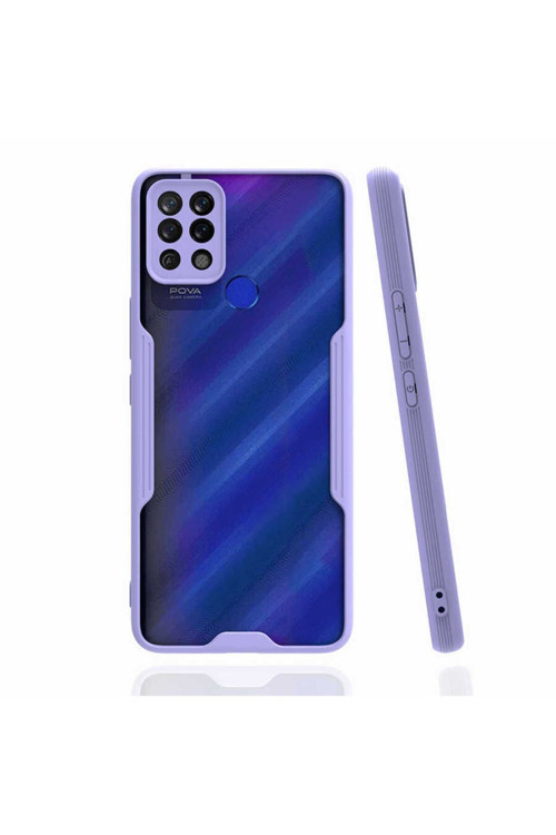 Tecno Pova Kılıf Ultra İnce Buzlu Zr-Parfe