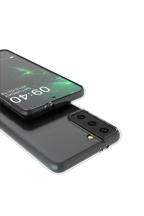 Samsung Galaxy S21 Fe Kılıf Şeffaf Esnek Silikon Kılıf Zr-Süper2