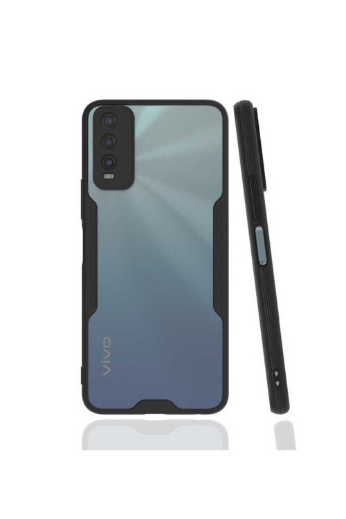 Vivo Y20 Kılıf Ultra İnce Buzlu Zr-Parfe