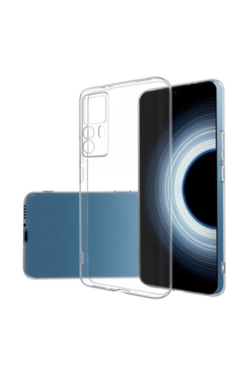 Xiaomi Mi 12T Kılıf Şeffaf İnce Esnek Silikon Kılıf Süper