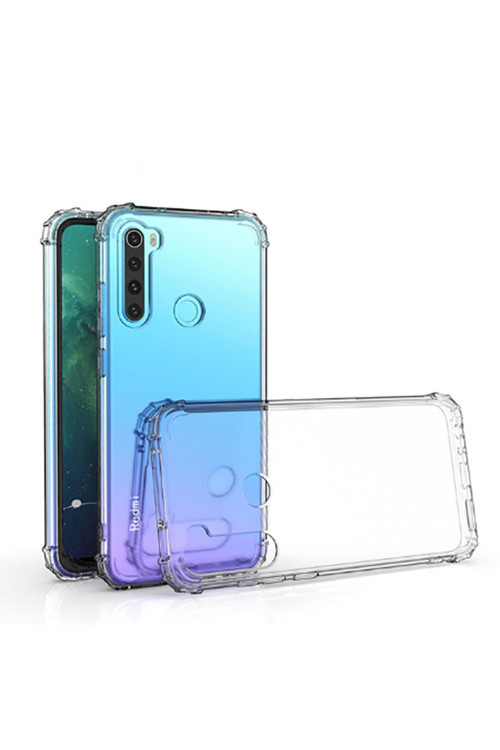 Xiaomi Redmi Note 8T Kılıf Nitro Anti Shock Darbe Emici Silikon Kapak