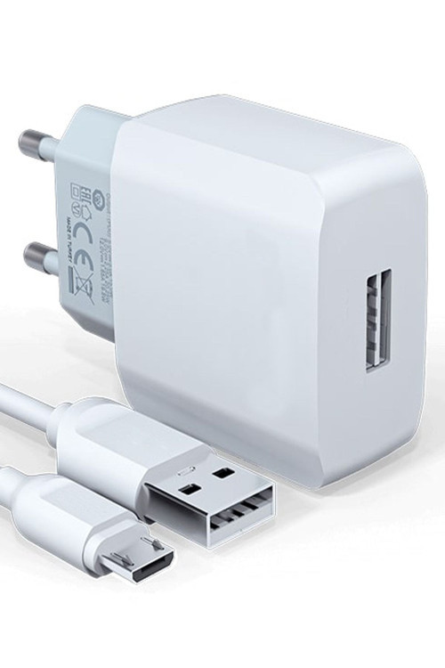 Galaxy S7 Uyumlu Edge Şarj Aleti Micro Usb 2.6A - Syr-J47