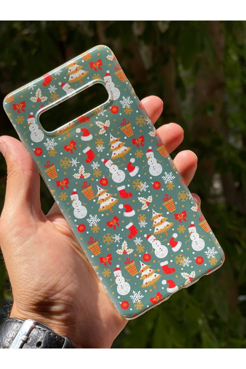 Samsung Galaxy S10 Plus Uyumlu Kılıf Desenli Baskılı Silikon