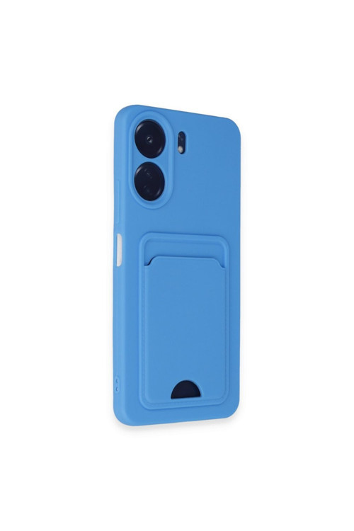 Xiaomi Poco C65 / Redmi 13C Kılıf Kartlıklı Renkli Silikon Azn-Kelvn
