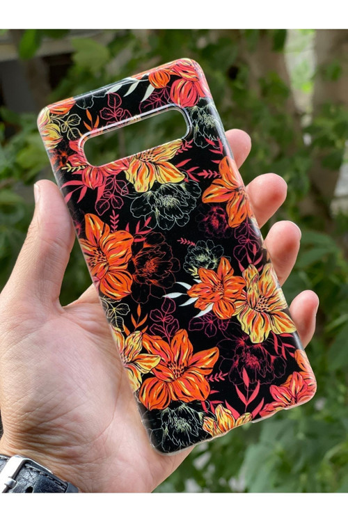Samsung Galaxy S10 Plus Uyumlu Kılıf Desenli Baskılı Silikon