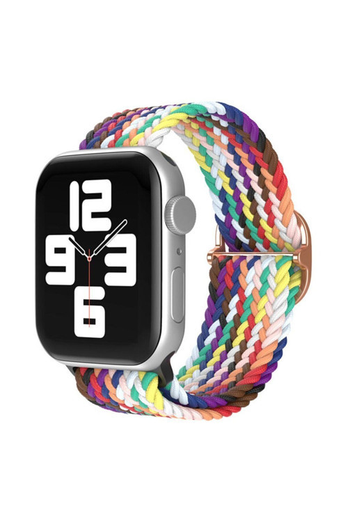 Apple Watch 44 Mm Uyumlu Silikon Kordon Watch 2/3/4/5/6/7/8/Se/Ultra Azn-Klasik