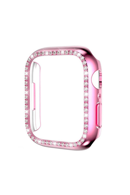 Apple Watch 42Mm Saat Ekran Kasa Koruyucu Taşlı Lüxry Zrgard-05