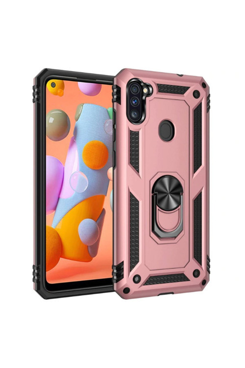 Samsung Uyumlu Galaxy A11 Kılıf Vega Zırh Tank Tam Koruma Kapak