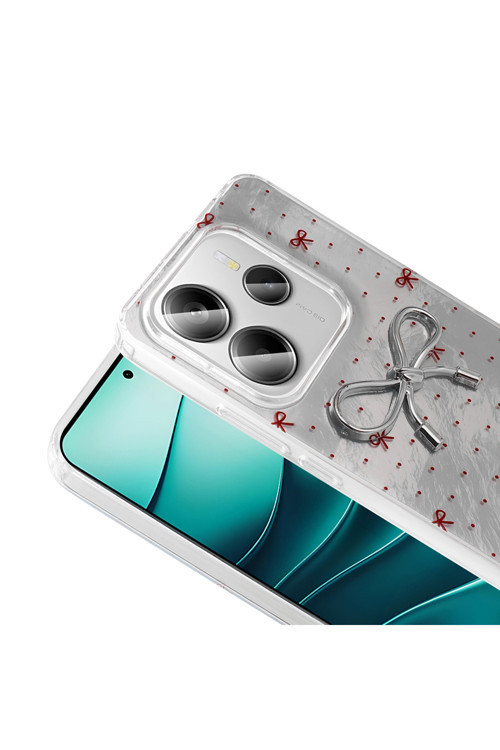 Xiaomi Redmi Note 14 5G Kılıf Figürlü Kamera Korumalı Silikon Zr-Ponti