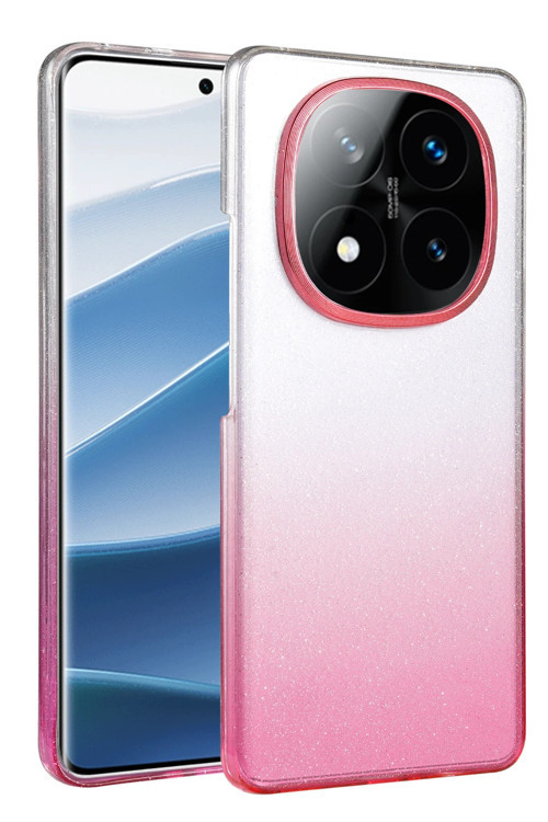 Xiaomi Redmi Note 14 Pro 5G Kılıf Simli Renk Geçişli Magesafe Kapak Azn-Fiyonk