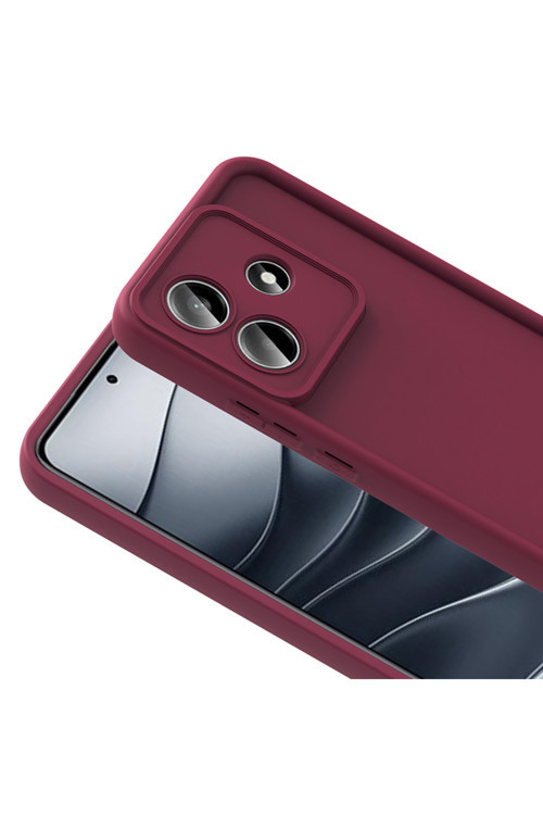 Xiaomi Redmi Note 14 5G Kılıf Silikon Kapak Zr-Ananas