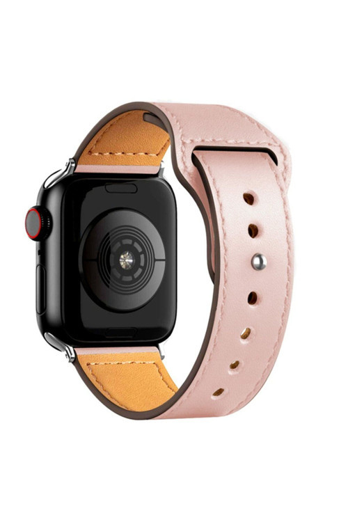 Apple Watch 38 Mm Deri Kordon 2/3/4/5/6/7/8/Se/Ultra Azn-Kr415
