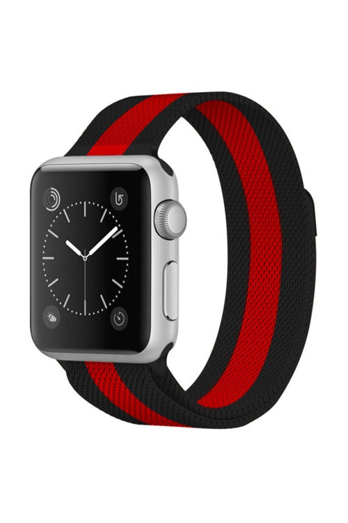 Apple Watch 40 Mm Metal Mıknatıslı Kordon Watch 2/3/4/5/6/7/8/Se/Ultra Azn-Metal