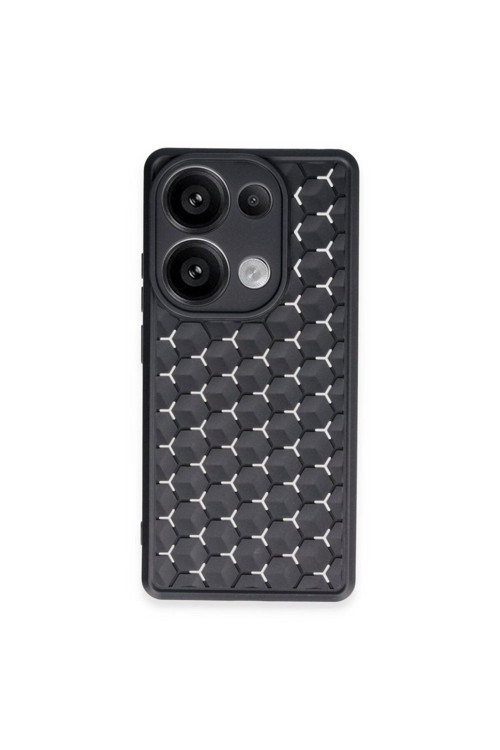 Xiaomi Redmi Note 13 Pro 5G Kılıf Petek Görünüm Silikon Kapak Azn-Petek