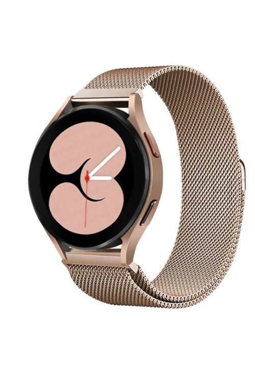 Samsung Watch 20 Mm Metal Mıknatıslı Kordon Watch 2/3/4/5/6/7/8/Se/Ultra Azn-Metal