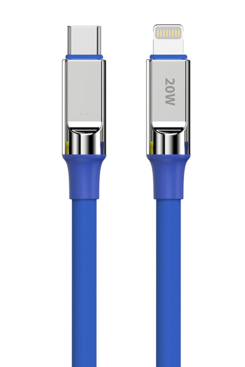 Apple İphone 5 5S Se Şarj Kablosu 3.4A Lightning - Sc67L-Mavi