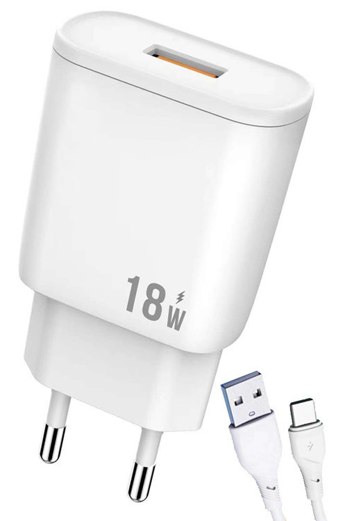 For Galaxy S9 Şarj Aleti 18W Hızlı Şarj - Gr-A7T