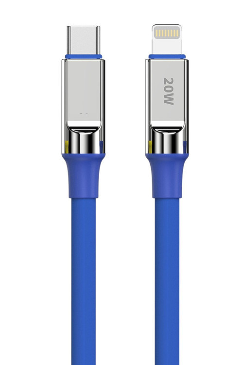 Apple İphone 6S Plus Şarj Kablosu 3.4A Lightning - Sc67L-Mavi