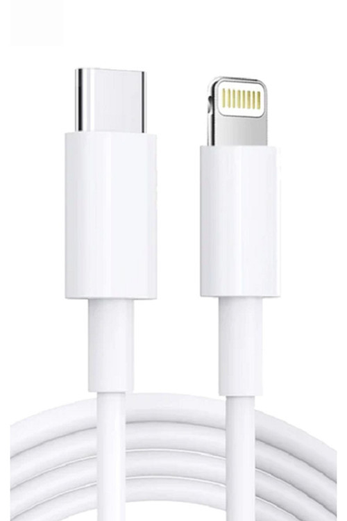 Apple İphone 14 Pro Max Şarj Kablosu 20W Hızlı Şarj Lightning - Sc11L-Siyah