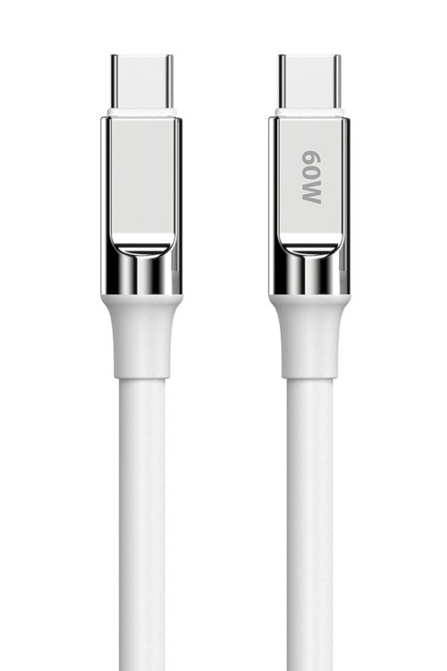 Huawei P20 Pro Şarj Kablosu Type C 3.4A Hızlı Şarj - Sc66T-Beyaz