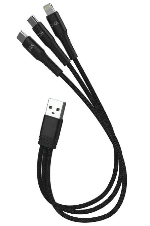 Via P2 V4 V5 V8 V8C V9 Şarj Kablosu Uyumlu İn1 Kısa Kablo 20Cm Uyumlu