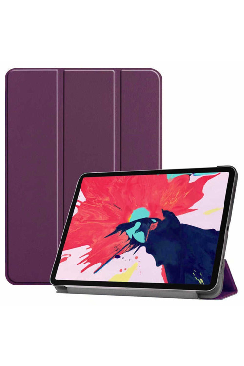 Apple İpad 10.2 2021 (9.Nesil) Uyumlu Kılıf Standlı Ultra İnce Kılıf Smart