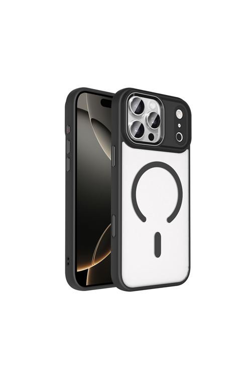 Apple İphone 17 Pro Kılıf Mgsafe Özellikli Mat Yüzey Zr-Krom