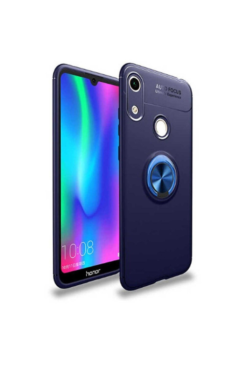Huawei Honor 8A Kılıf Ravel Yüzüklü Silikon Kapak