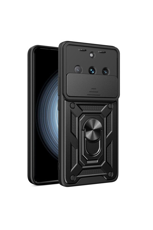 Realme 11 Pro Kılıf Kamera Korumalı Standlı Zr-Srvega