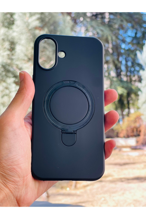 Apple İphone 16 Plus Kılıf Mgsafe Özellikli Standlı Pastel Renkler Azn-Reggal