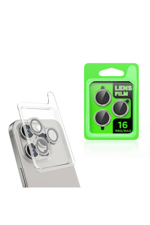 Apple İphone 16 Pro Kamera Lens Koruyucu Cam Hd Zrcl-07